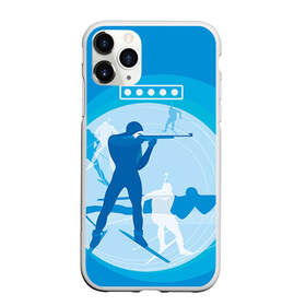 Чехол для iPhone 11 Pro матовый с принтом Биатлон , Силикон |  | Тематика изображения на принте: biathlon | sport | winter | биатлон | биатлонисты | зимние виды спорта | спорт | стрельба