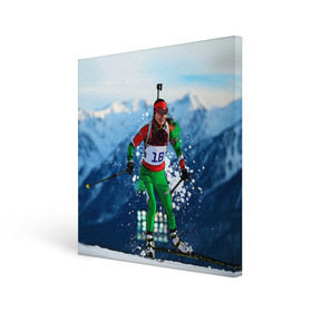 Холст квадратный с принтом Биатлон , 100% ПВХ |  | Тематика изображения на принте: biathlon | sport | winter | биатлон | биатлонисты | зимние виды спорта | спорт | стрельба
