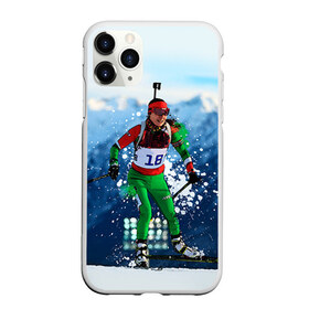 Чехол для iPhone 11 Pro Max матовый с принтом Биатлон , Силикон |  | Тематика изображения на принте: biathlon | sport | winter | биатлон | биатлонисты | зимние виды спорта | спорт | стрельба