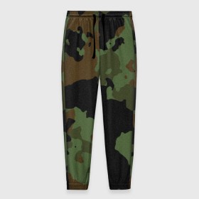 Мужские брюки 3D с принтом Камуфляж Вельветовый эффект , 100% полиэстер | манжеты по низу, эластичный пояс регулируется шнурком, по бокам два кармана без застежек, внутренняя часть кармана из мелкой сетки | camo | camouflage | military | камо