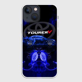 Чехол для iPhone 13 mini с принтом Toyota chaser ,  |  | Тематика изображения на принте: chaser | jzx100 | tourer | tourer v | toyota | v | тоёта | тойота | турер ви | турик | чайзер | чайник