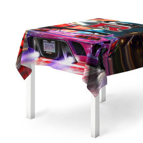 Скатерть 3D с принтом Nissan GTR , 100% полиэстер (ткань не мнется и не растягивается) | Размер: 150*150 см | gtr | nismo | nissan | nissan gtr | гтр | низмо | ниссан