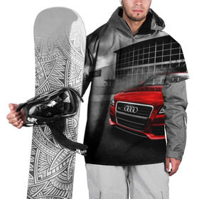 Накидка на куртку 3D с принтом Audi , 100% полиэстер |  | Тематика изображения на принте: audi | ауди