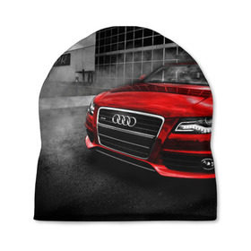 Шапка 3D с принтом Audi , 100% полиэстер | универсальный размер, печать по всей поверхности изделия | audi | ауди