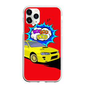 Чехол для iPhone 11 Pro матовый с принтом Subaru Impreza , Силикон |  | boobooboo | impreza | jdm | subaru | subaru impreza | бубубу | импреза | субару