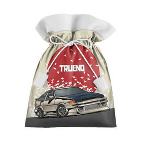 Подарочный 3D мешок с принтом Toyota Trueno ae86 , 100% полиэстер | Размер: 29*39 см | 86 | corolla | crane | hachiroku | jdm | toyota | trueno | ае86 | журавлики | тоёта | тойота | труено | хачироку | япония