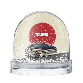 Снежный шар с принтом Toyota Trueno ae86 , Пластик | Изображение внутри шара печатается на глянцевой фотобумаге с двух сторон | 86 | corolla | crane | hachiroku | jdm | toyota | trueno | ае86 | журавлики | тоёта | тойота | труено | хачироку | япония