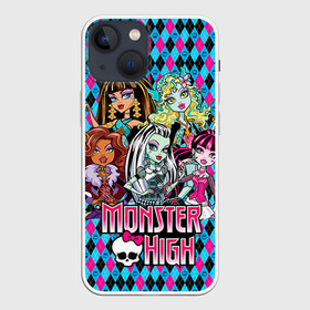 Чехол для iPhone 13 mini с принтом Monster High ,  |  | монстер хай