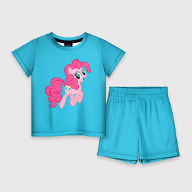 Детский костюм с шортами 3D с принтом My Little Pony ,  |  | friendship is magic | mlp | my little pony | pinky pie | pony | swag | дружба | литл пони | мой маленький пони | пони | поняши | поняшки | сваг | свэг | чудо