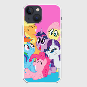 Чехол для iPhone 13 mini с принтом My Little Pony ,  |  | friendship is magic | mlp | my little pony | pinky pie | pony | swag | дружба | литл пони | мой маленький пони | мультик | мультики | мультфильм | мультфильмы | пони | поняши | поняшки | сваг | свэг | чудо