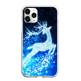Чехол для iPhone 11 Pro матовый с принтом Новогодний олень , Силикон |  | christmas | deer | год | рождество