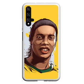 Чехол для Honor 20 с принтом Ronaldinho , Силикон | Область печати: задняя сторона чехла, без боковых панелей | football | ronaldinho | роналдиньо | футбол | футболист