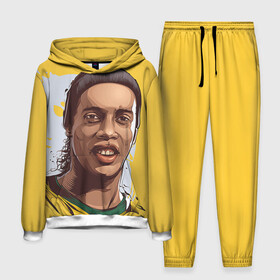 Мужской костюм 3D (с толстовкой) с принтом Ronaldinho ,  |  | football | ronaldinho | роналдиньо | футбол | футболист