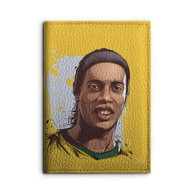 Обложка для автодокументов с принтом Ronaldinho , натуральная кожа |  размер 19,9*13 см; внутри 4 больших “конверта” для документов и один маленький отдел — туда идеально встанут права | Тематика изображения на принте: football | ronaldinho | роналдиньо | футбол | футболист