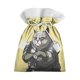 Подарочный 3D мешок с принтом Кот , 100% полиэстер | Размер: 29*39 см | Тематика изображения на принте: кот