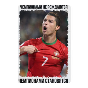 Магнитный плакат 2Х3 с принтом Cristiano Ronaldo , Полимерный материал с магнитным слоем | 6 деталей размером 9*9 см | Тематика изображения на принте: cristiano ronaldo | криштиану роналду | лига чемпионов | мю | португалия | реал мадрид | футбол | чемпионами не рождаются | чемпионами становятся