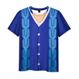 Мужская футболка 3D с принтом Токийский Гуль , 100% полиэфир | прямой крой, круглый вырез горловины, длина до линии бедер | anime | ghoul | tokyo | tokyo ghoul | гуль | канеки | кофта | свитер