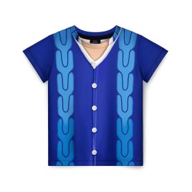 Детская футболка 3D с принтом Токийский Гуль , 100% гипоаллергенный полиэфир | прямой крой, круглый вырез горловины, длина до линии бедер, чуть спущенное плечо, ткань немного тянется | anime | ghoul | tokyo | tokyo ghoul | гуль | канеки | кофта | свитер