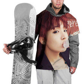Накидка на куртку 3D с принтом Джей-Хоуп , 100% полиэстер |  | Тематика изображения на принте: bangtan | bangtan boys | bts | bulletproof boy scouts | k pop | korea | kpop | бантаны | джей хоуп | к поп | корея | кпоп