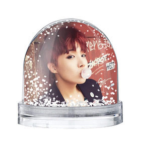 Снежный шар с принтом Джей-Хоуп , Пластик | Изображение внутри шара печатается на глянцевой фотобумаге с двух сторон | bangtan | bangtan boys | bts | bulletproof boy scouts | k pop | korea | kpop | бантаны | джей хоуп | к поп | корея | кпоп