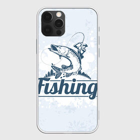 Чехол для iPhone 12 Pro Max с принтом Рыбалка , Силикон |  | Тематика изображения на принте: fishing | рыба | рыбак | рыбалка | туризм