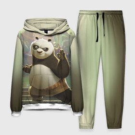 Мужской костюм 3D (с толстовкой) с принтом Кунг фу панда ,  |  | kung fu | kung fu panda | panda | кунг фу | кунг фу панда | кунгфу | панда. кунг фу | по