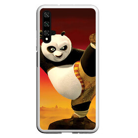 Чехол для Honor 20 с принтом Кунг фу панда , Силикон | Область печати: задняя сторона чехла, без боковых панелей | kung fu | kung fu panda | panda | кунг фу | кунг фу панда | кунгфу | панда. кунг фу | по
