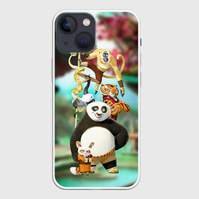 Чехол для iPhone 13 mini с принтом Кунг фу панда ,  |  | kung fu | kung fu panda | panda | кунг фу | кунг фу панда | кунгфу | панда. кунг фу | по