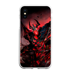 Чехол для iPhone XS Max матовый с принтом Shadow Fiend , Силикон | Область печати: задняя сторона чехла, без боковых панелей | dota | shadow fiend | дота