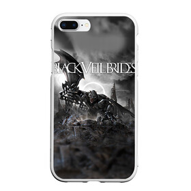 Чехол для iPhone 7Plus/8 Plus матовый с принтом Black Veil Brides , Силикон | Область печати: задняя сторона чехла, без боковых панелей | black | brides | bvb | veil | группа | рок