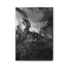 Обложка для автодокументов с принтом Black Veil Brides , натуральная кожа |  размер 19,9*13 см; внутри 4 больших “конверта” для документов и один маленький отдел — туда идеально встанут права | Тематика изображения на принте: black | brides | bvb | veil | группа | рок