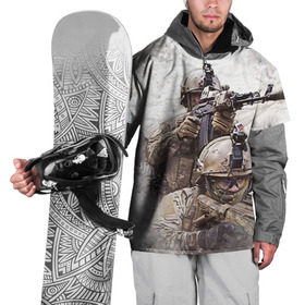 Накидка на куртку 3D с принтом ФСБ Альфа , 100% полиэстер |  | Тематика изображения на принте: армия | военный | рф | служба | стрелок | структура