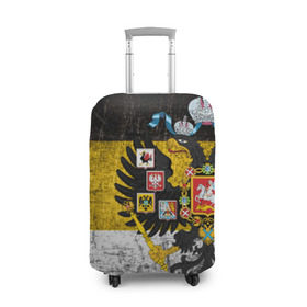 Чехол для чемодана 3D с принтом Имперский флаг , 86% полиэфир, 14% спандекс | двустороннее нанесение принта, прорези для ручек и колес | русь