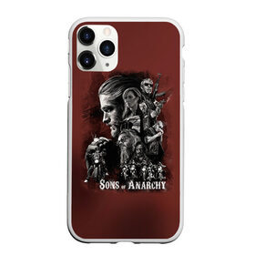 Чехол для iPhone 11 Pro Max матовый с принтом Sons Of Anarchy , Силикон |  | sons of anarchy | анархии | сыны