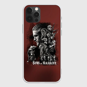 Чехол для iPhone 12 Pro Max с принтом Sons Of Anarchy , Силикон |  | Тематика изображения на принте: sons of anarchy | анархии | сыны