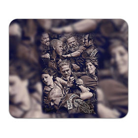 Коврик прямоугольный с принтом Sons Of Anarchy , натуральный каучук | размер 230 х 185 мм; запечатка лицевой стороны | Тематика изображения на принте: sons of anarchy | анархии | сыны
