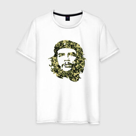 Мужская футболка хлопок с принтом Che Guevara camo , 100% хлопок | прямой крой, круглый вырез горловины, длина до линии бедер, слегка спущенное плечо. | 