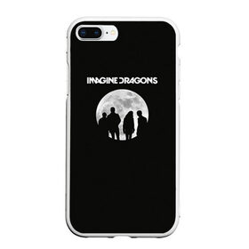 Чехол для iPhone 7Plus/8 Plus матовый с принтом Imagine dragons , Силикон | Область печати: задняя сторона чехла, без боковых панелей | dragons | imagine | rock | драгонз | имэджн | рок