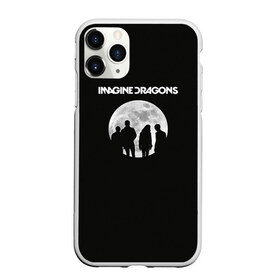 Чехол для iPhone 11 Pro Max матовый с принтом Imagine dragons , Силикон |  | dragons | imagine | rock | драгонз | имэджн | рок