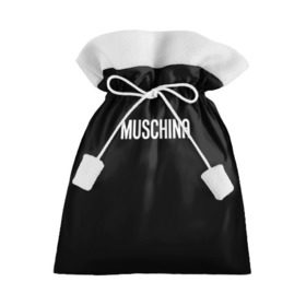 Подарочный 3D мешок с принтом Muschina , 100% полиэстер | Размер: 29*39 см | Тематика изображения на принте: moschino | москино | мужчина