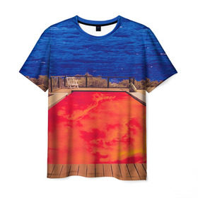 Мужская футболка 3D с принтом Red Hot Chili Peppers , 100% полиэфир | прямой крой, круглый вырез горловины, длина до линии бедер | chili | heavy | hot | metal | peppers | red | rhcp | rock | trash | кидис | метал | рок | хеви | энтони