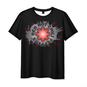 Мужская футболка 3D с принтом Red Hot Chili Peppers , 100% полиэфир | прямой крой, круглый вырез горловины, длина до линии бедер | Тематика изображения на принте: chili | heavy | hot | metal | peppers | red | rhcp | rock | trash | кидис | метал | рок | хеви | энтони