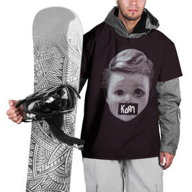 Накидка на куртку 3D с принтом KoЯn , 100% полиэстер |  | Тематика изображения на принте: korn | metal | rock | группы | корн | метал | рок