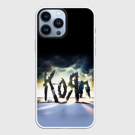 Чехол для iPhone 13 Pro Max с принтом KoЯn ,  |  | Тематика изображения на принте: korn | metal | rock | группы | корн | метал | рок