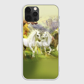 Чехол для iPhone 12 Pro с принтом Единороги , силикон | область печати: задняя сторона чехла, без боковых панелей | horse | horseshoe | акварель | головалошади | грива | единорог | жеребец | животные | конь | лошадь | лошадьскрыльями | подкова | природа | рисуноккрасками