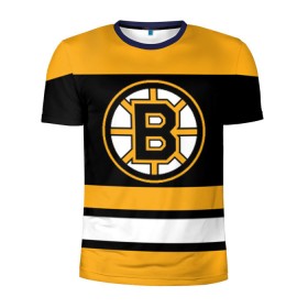 Мужская футболка 3D спортивная с принтом Boston Bruins , 100% полиэстер с улучшенными характеристиками | приталенный силуэт, круглая горловина, широкие плечи, сужается к линии бедра | Тематика изображения на принте: boston bruins | hockey | nhl | нхл | спорт | хоккей
