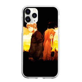 Чехол для iPhone 11 Pro матовый с принтом Волчица и Пряности 4 , Силикон |  | anime | okami to koshinryo | оками