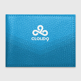 Обложка для студенческого билета с принтом Cloud 9 , натуральная кожа | Размер: 11*8 см; Печать на всей внешней стороне | 9 | c9 | cloud | csgo | team | клауда | ксго | найн