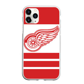 Чехол для iPhone 11 Pro матовый с принтом Detroit Red Wings , Силикон |  | detroit red wings | hockey | nhl | нхл | спорт | хоккей