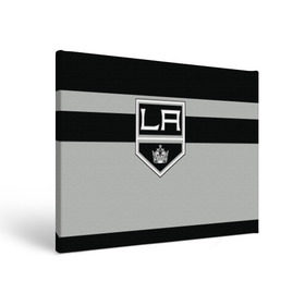 Холст прямоугольный с принтом Los Angeles Kings , 100% ПВХ |  | hockey | los angeles kings | nhl | нхл | спорт | хоккей